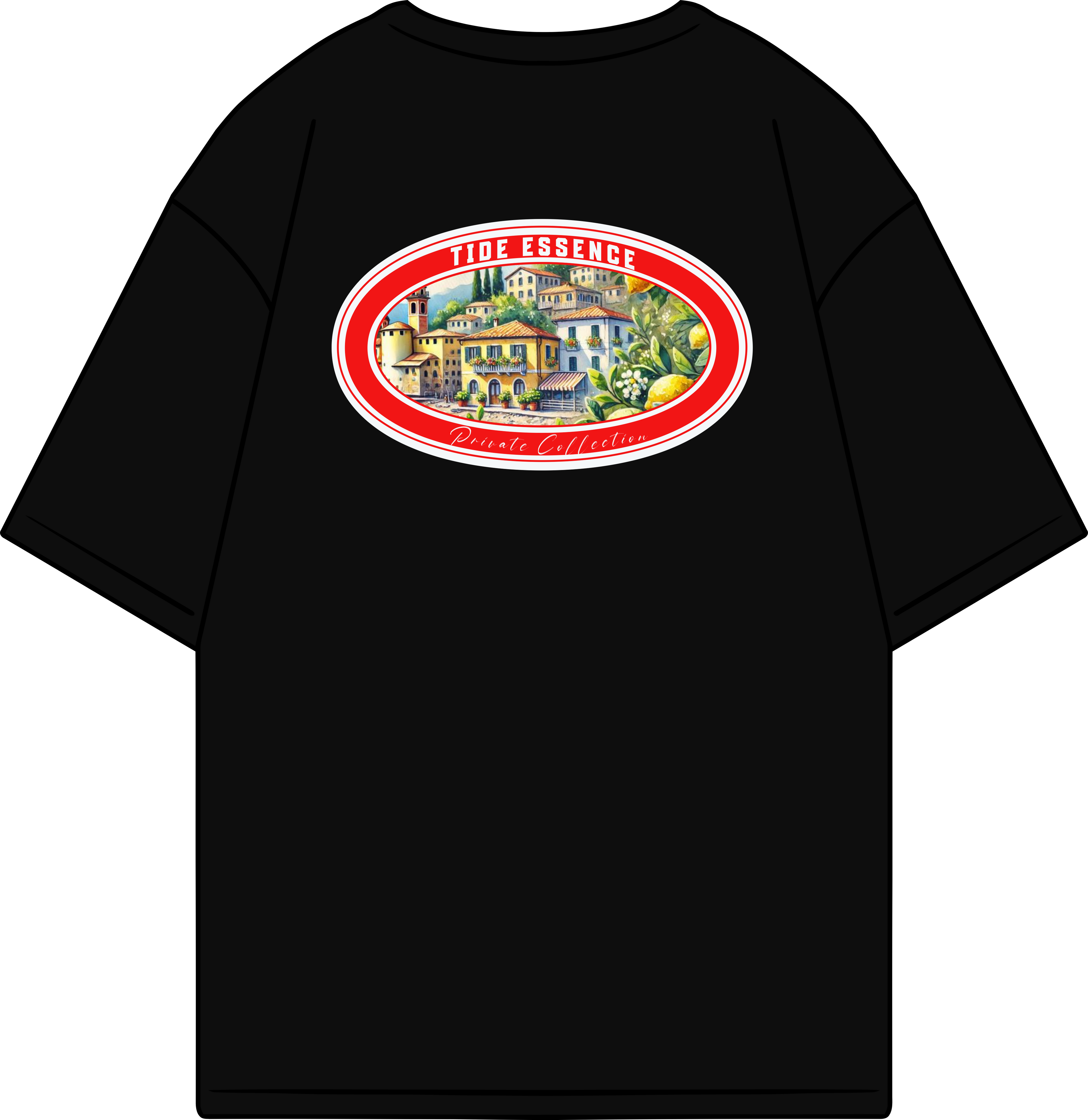 CAMISETA PRÍVATE NOIR SIGNATURE